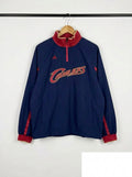 Vintage Adidas Cleveland Cavaliers 1/4 Zip Pullover Jacket NBA