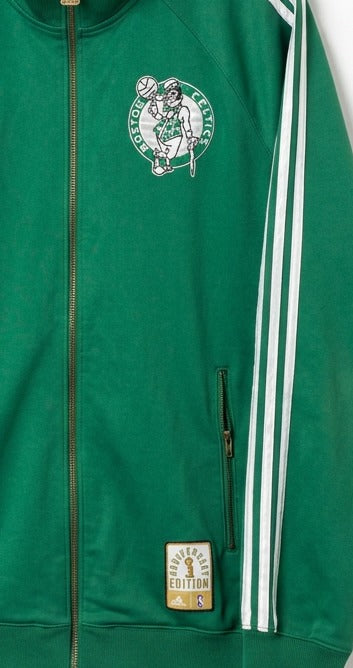 Vintage 2008 Adidas Boston Celtics NBA Champions 15th Anniversary Track Jacket