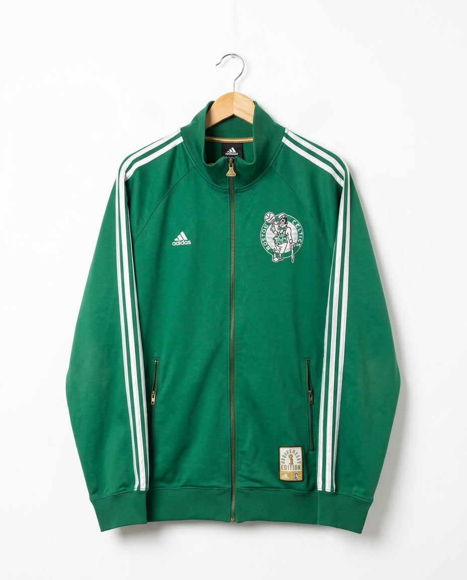Vintage 2008 Adidas Boston Celtics NBA Champions 15th Anniversary Track Jacket