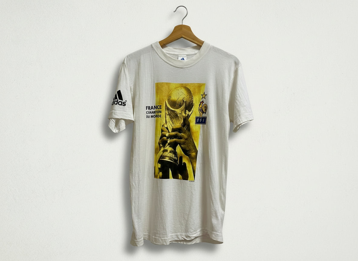 Adidas France 1998 tee — front