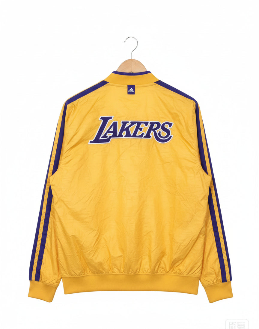 Circa 2012 Adidas Kobe Bryant #24 LA Lakers Track Jacket Yellow