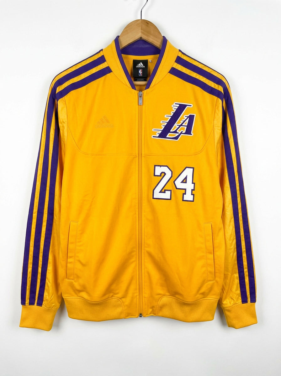 Circa 2012 Adidas Kobe Bryant #24 LA Lakers Track Jacket Yellow