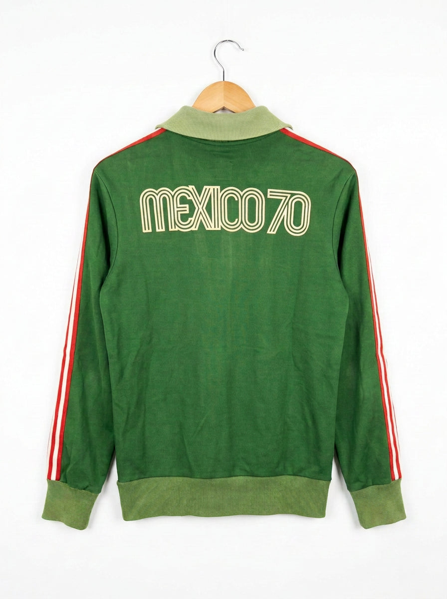 2005 Adidas Originals Mexico 70 World Cup Track Jacket Green Red