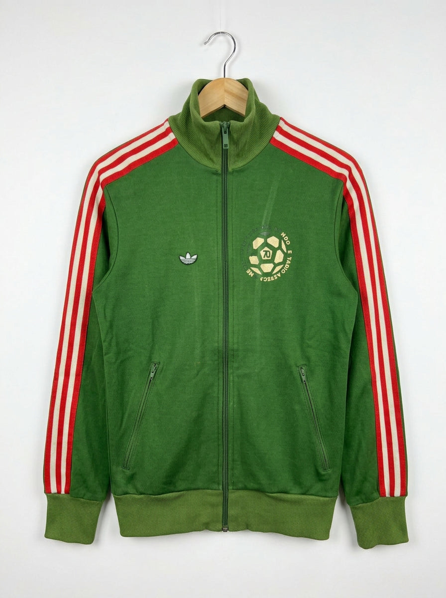 2005 Adidas Originals Mexico 70 World Cup Track Jacket Green Red