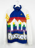 Adidas Denver Nuggets NBA Graphic Track Jacket Blue White