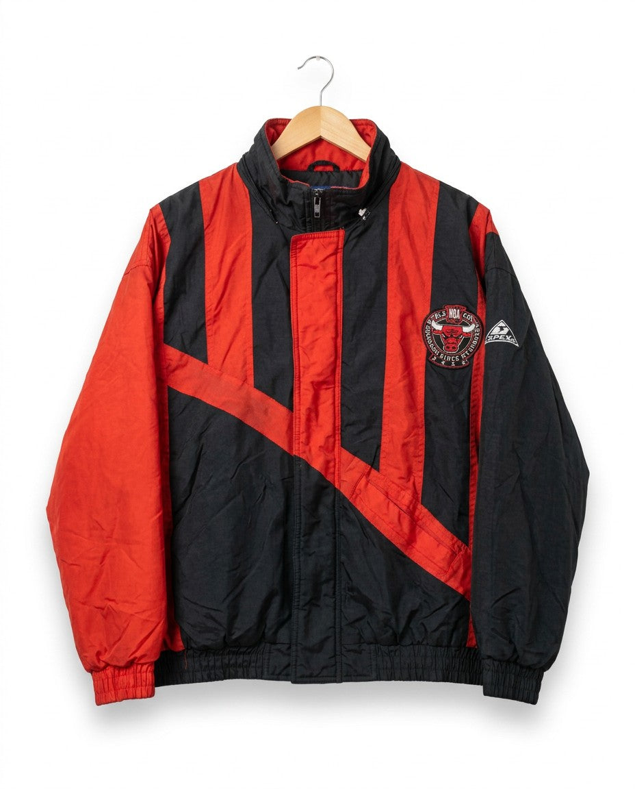 Vintage Chicago Bulls 1996 Apex One Puffer Jacket