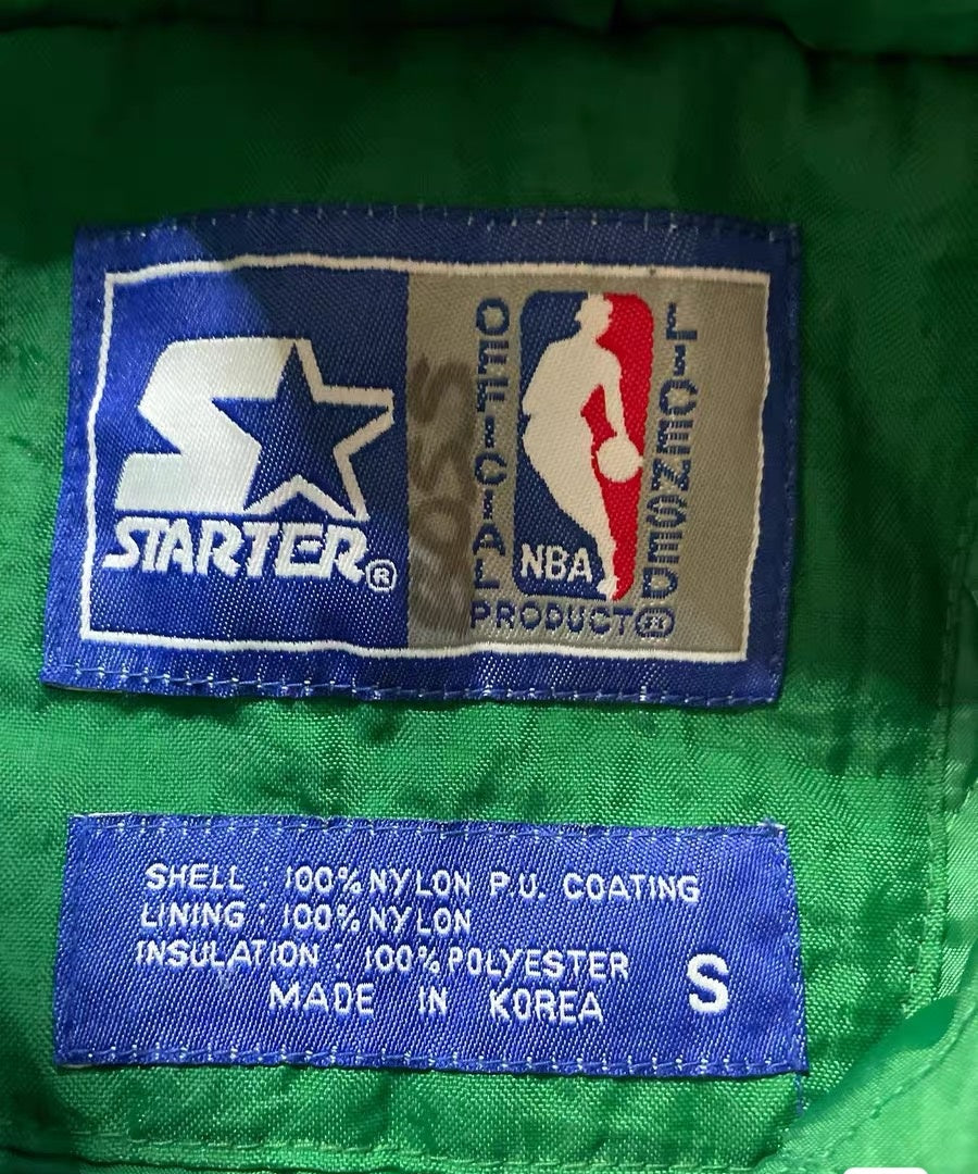 Vintage 90s Starter Boston Celtics NBA Pullover Jacket