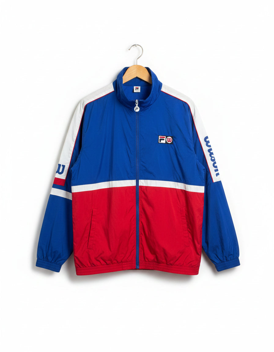 Vintage Fila x Wilson Colourblock Track Jacket