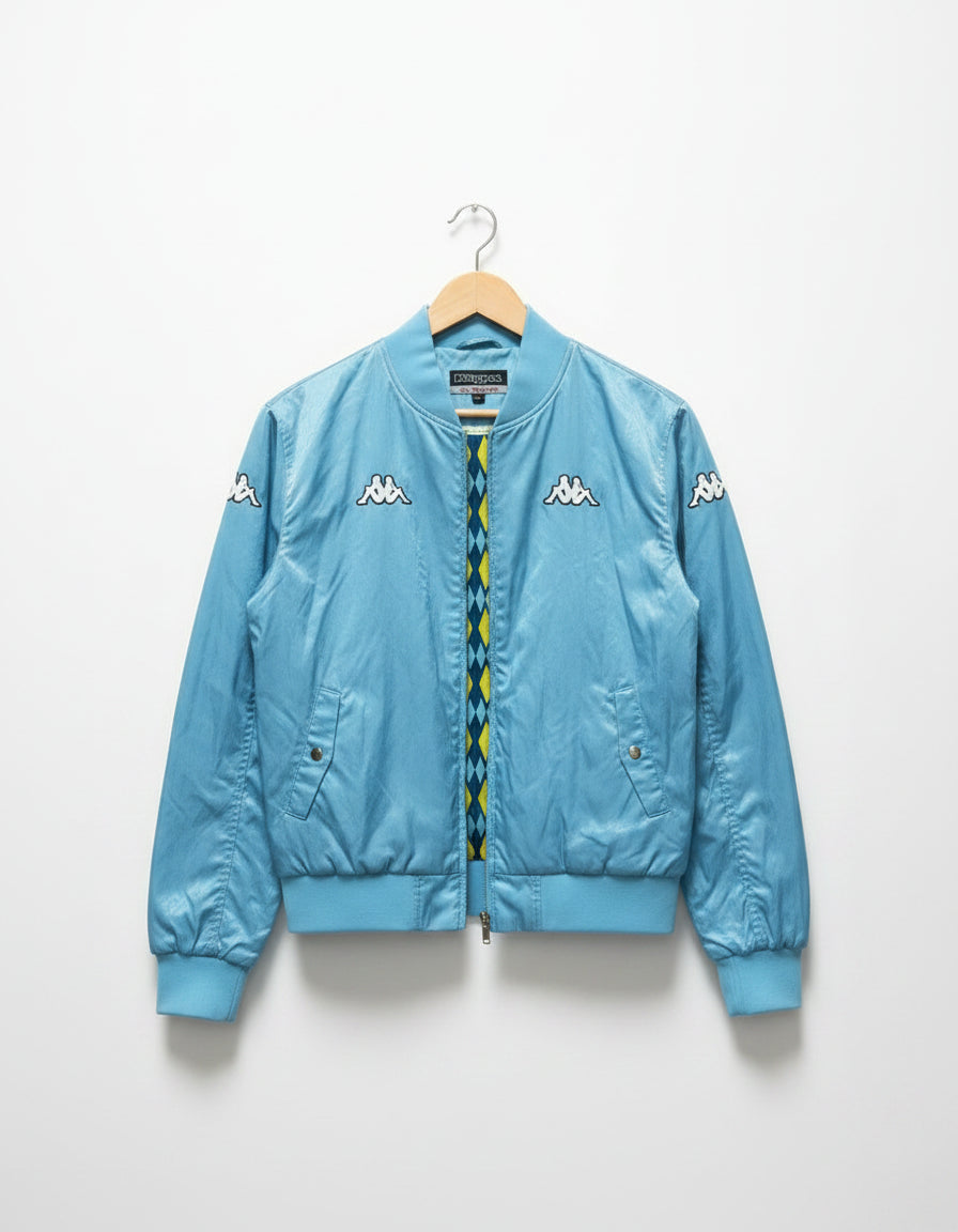 Vintage Kappa Argentina Satin Track Jacket Y2K