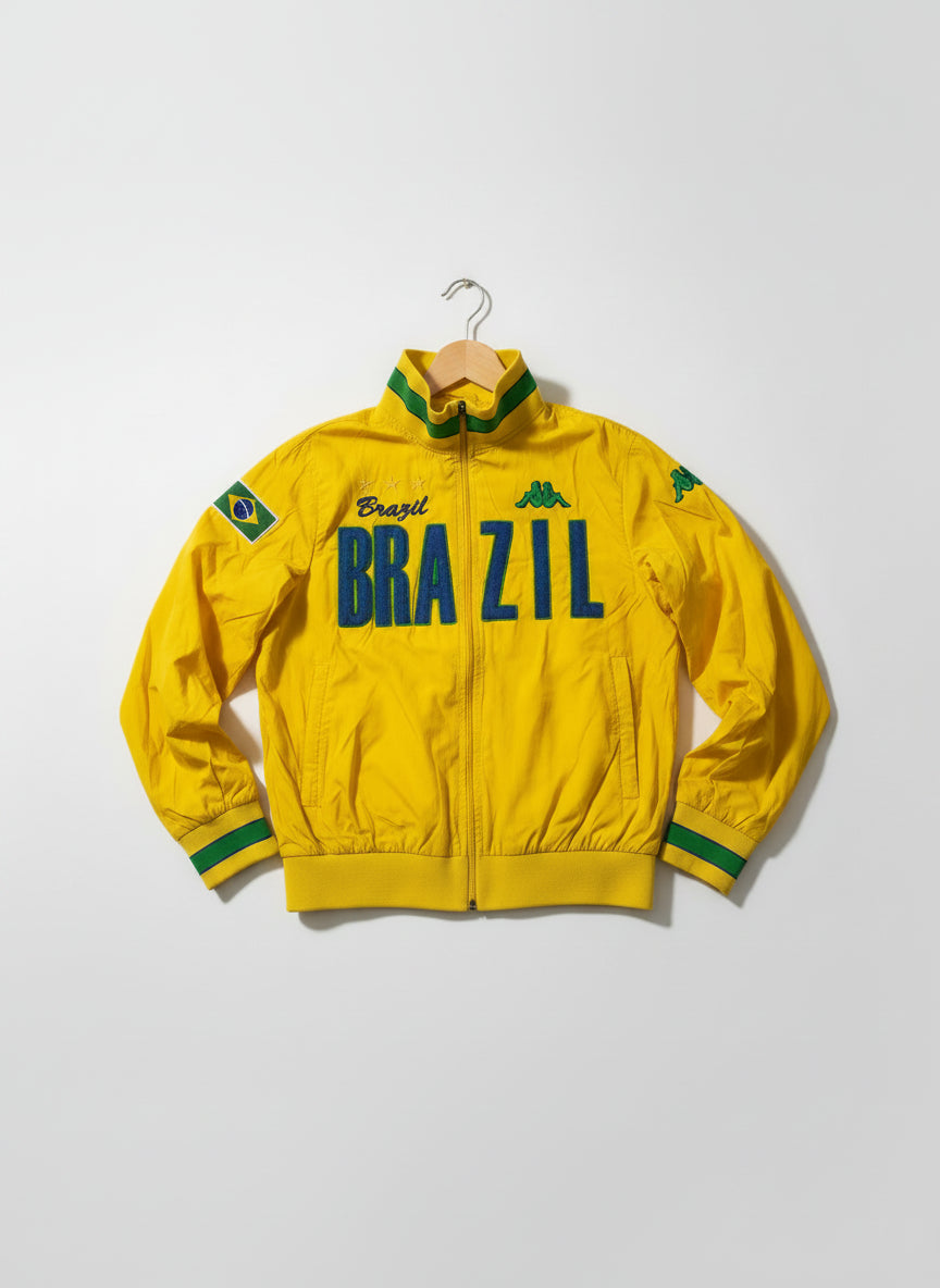 Vintage Kappa Brazil Track Jacket Y2K