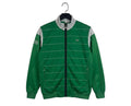 Vintage Lacoste Sport Green Full Zip Track Jacket Embroidered Logo Y2K