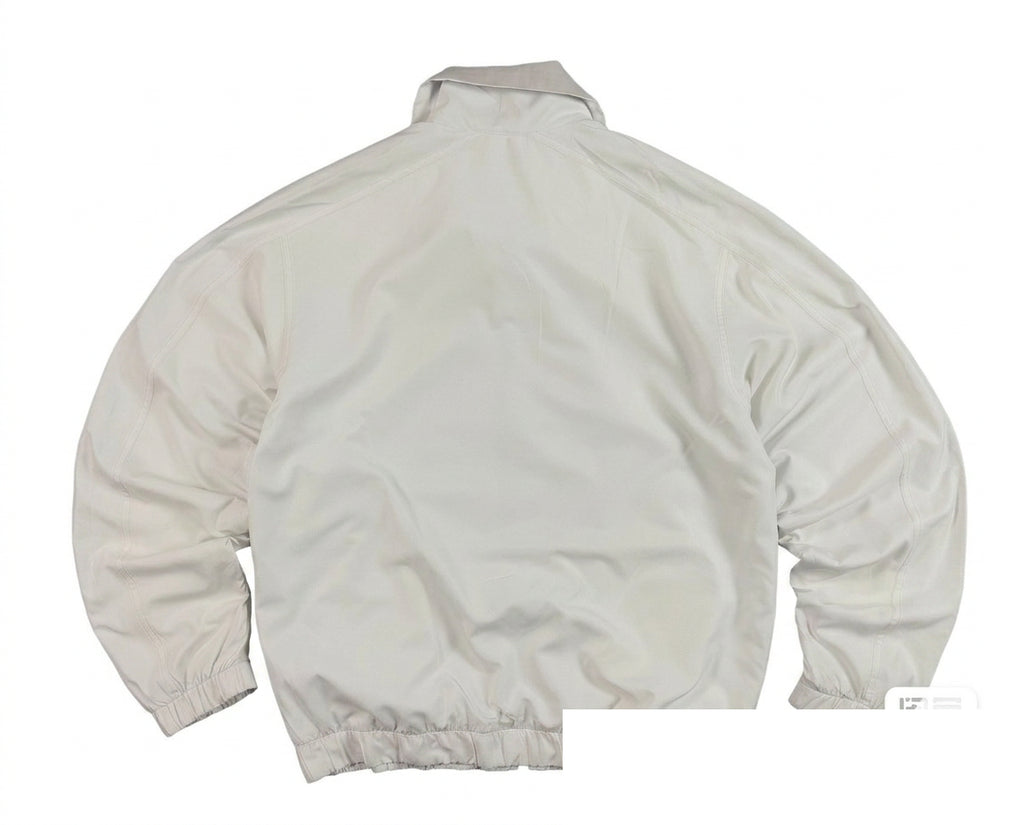 Vintage Lacoste Sport Lightweight Jacket Cream Full Zip