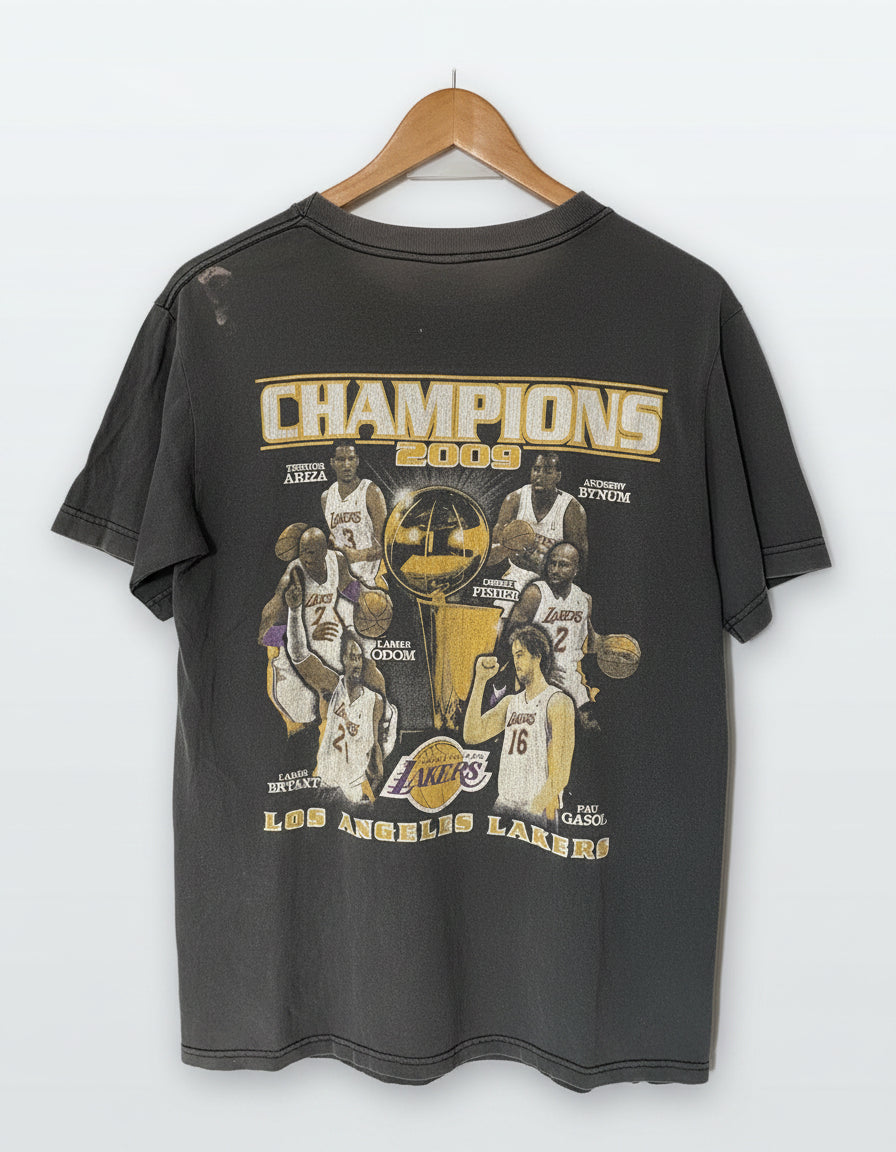 Vintage 2009 Los Angeles Lakers NBA Champions T-Shirt