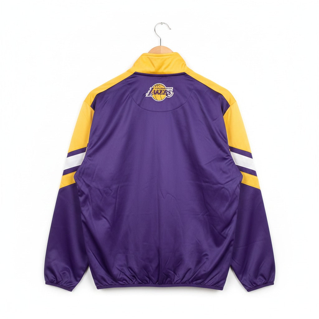 2008–2011 NBA Los Angeles Lakers Full Zip Track Jacket Purple/Gold