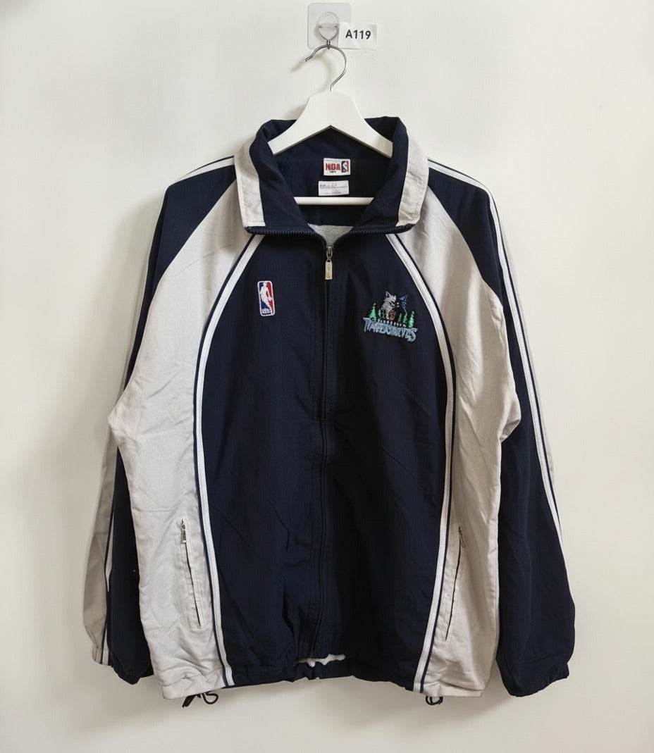 Vintage Minnesota Timberwolves NBA Full Zip Jacket Y2K