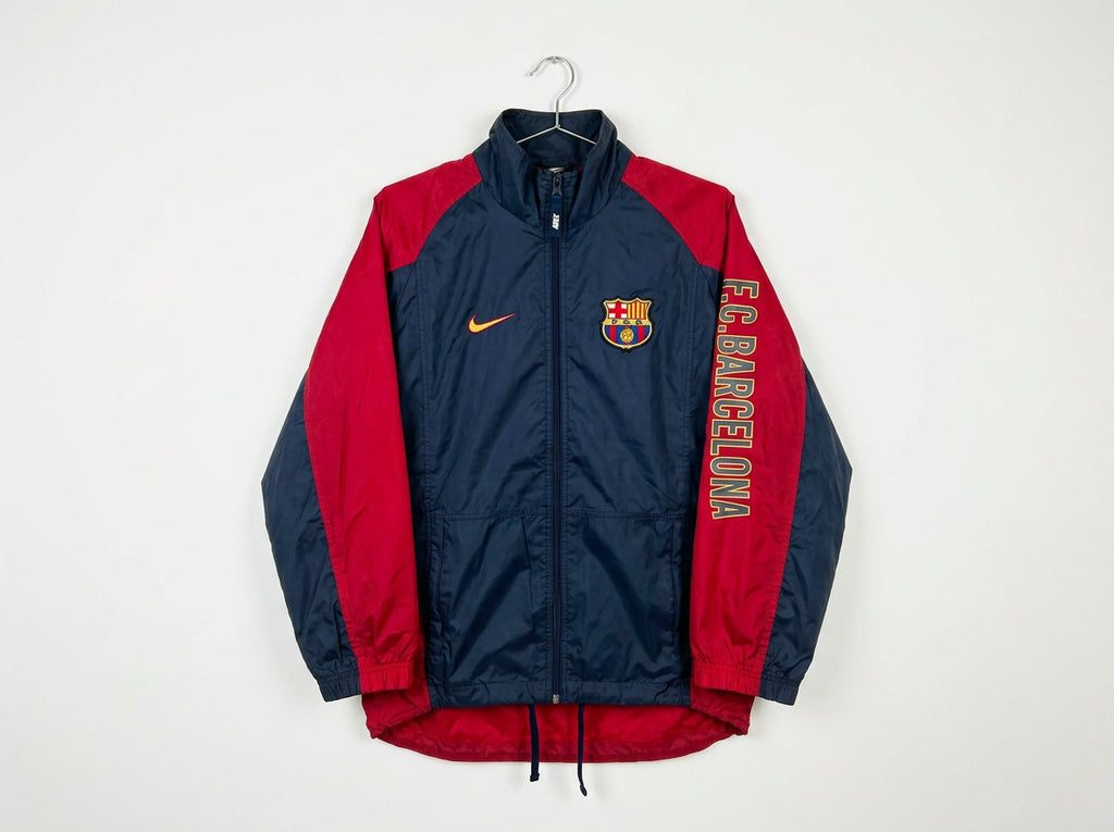 Vintage Nike FC Barcelona Windbreaker Jacket