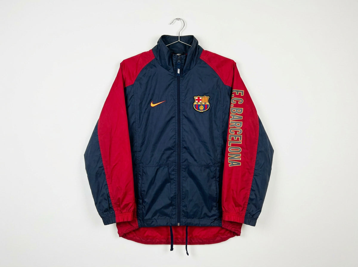 Vintage Nike FC Barcelona Windbreaker Jacket