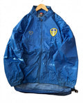 Vintage Nike Leeds United Windbreaker Jacket Blue Y2K Football Soccer