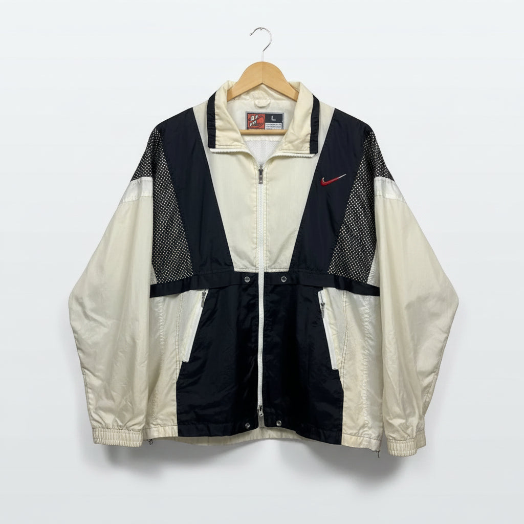 Vintage Nike Mesh Panel Windbreaker Jacket