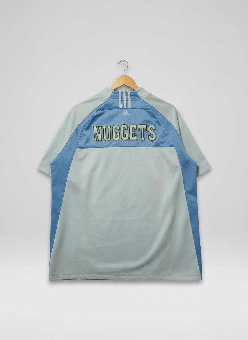 Vintage Adidas Denver Nuggets NBA Authentics Warm-Up Jacket