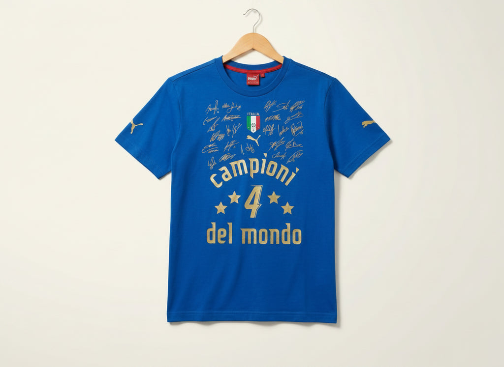 Puma Italy Campioni del Mondo Champions Tee