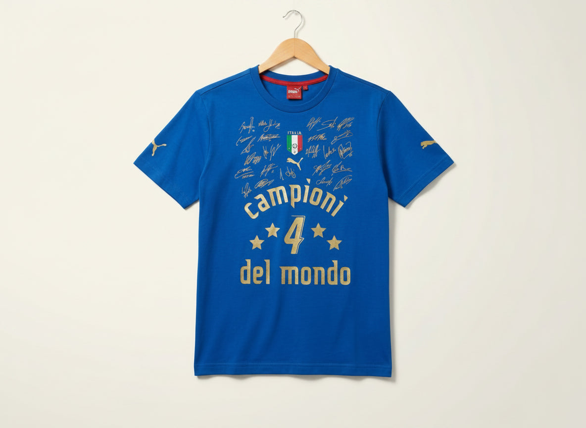 Puma Italy Campioni del Mondo Champions Tee