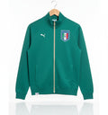 Vintage 2006–2008 Puma Italy FIGC Track Jacket Green Full Zip