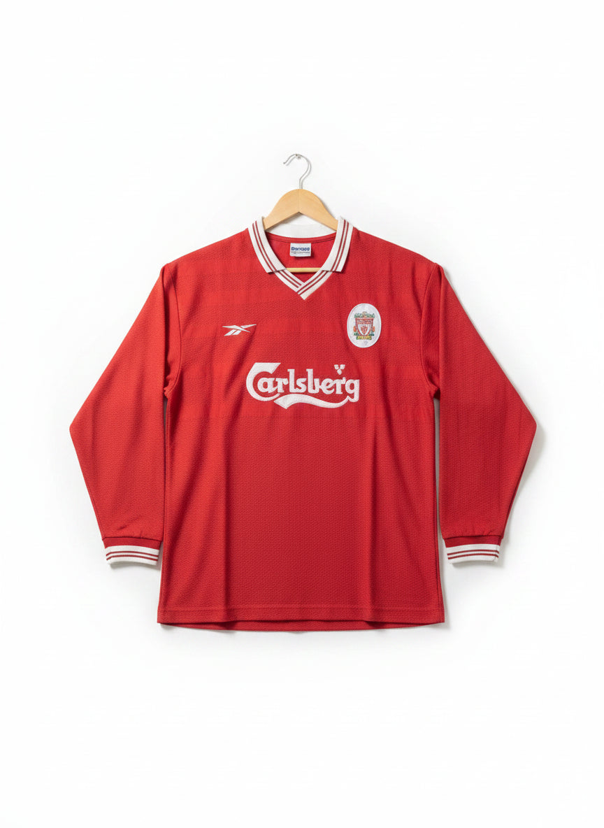 Reebok Liverpool FC Long Sleeve Home Jersey (1998–2000)
