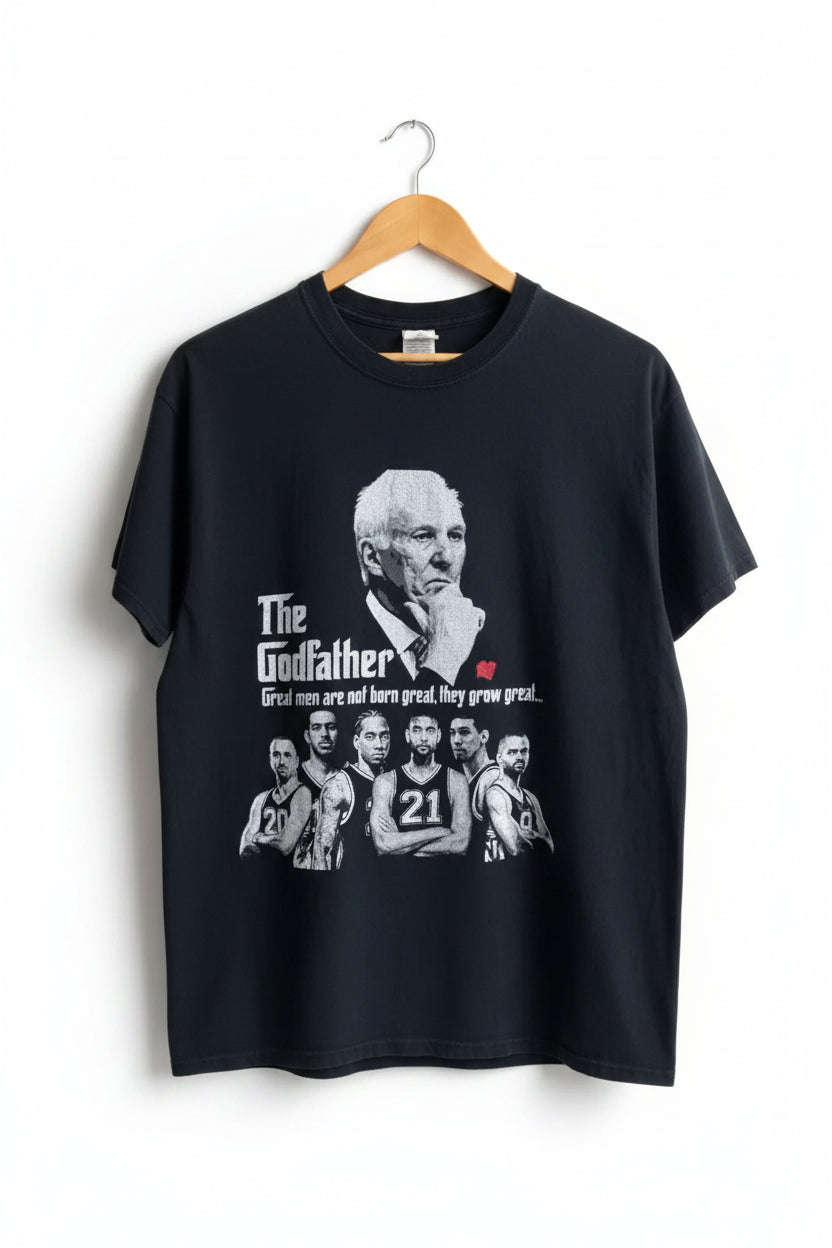 Vintage San Antonio Spurs "The Godfather" T-Shirt