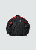 Vintage Umbro England 2002–04 Track Jacket Black/Red
