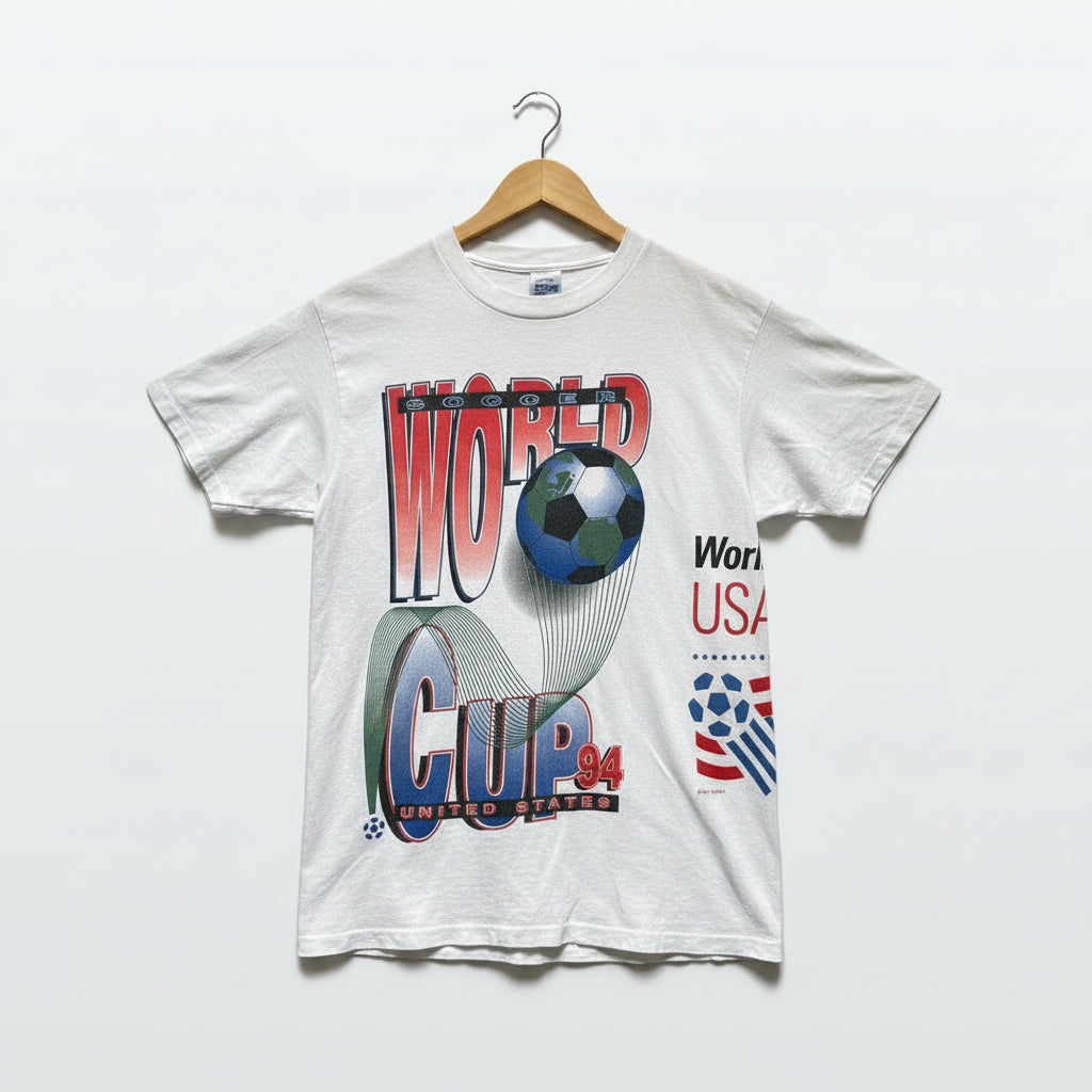 Vintage 1994 FIFA World Cup USA All-Over Print T-Shirt – Made in USA