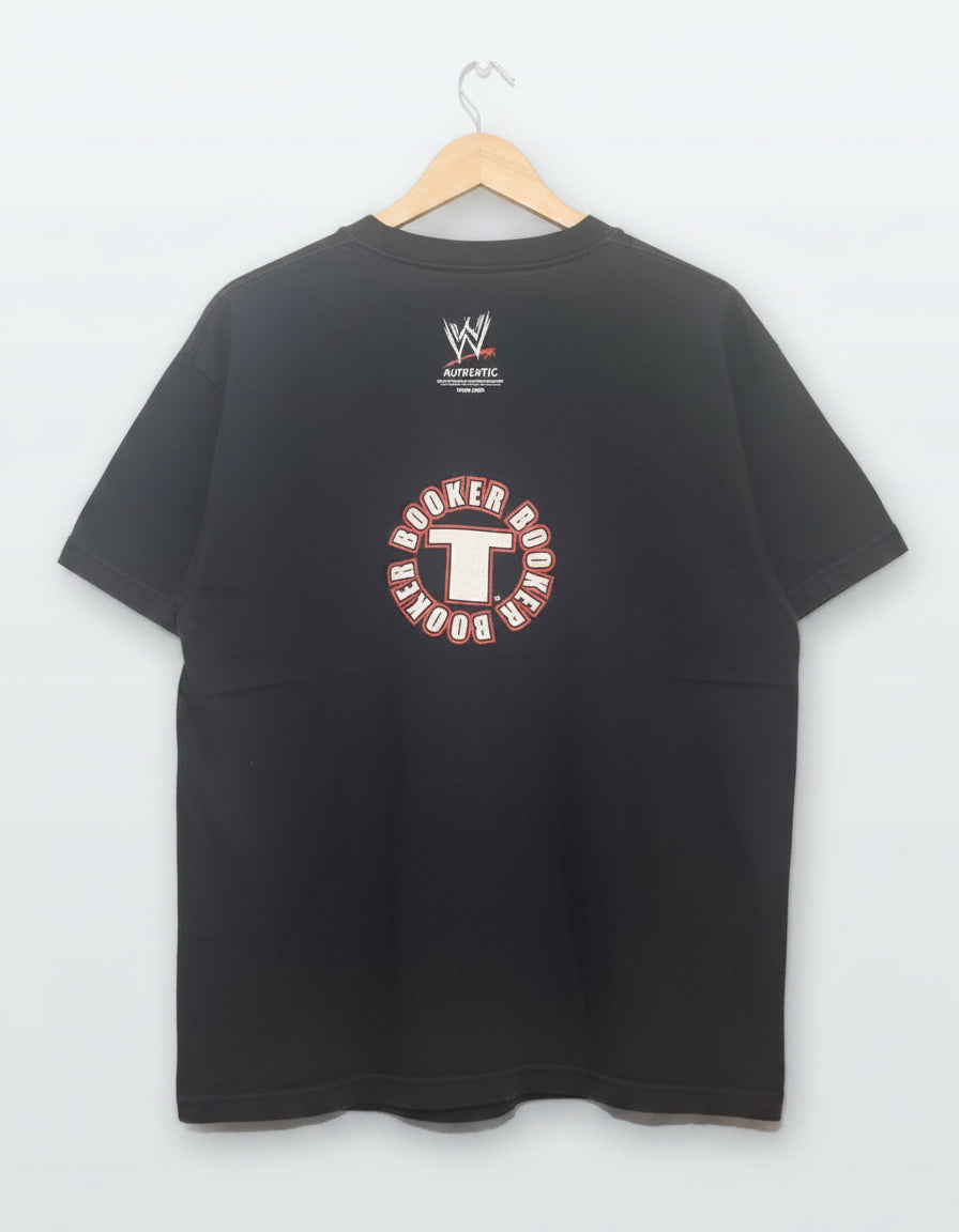 Vintage WWE Booker T Spin-A-Roonie Graphic T-Shirt
