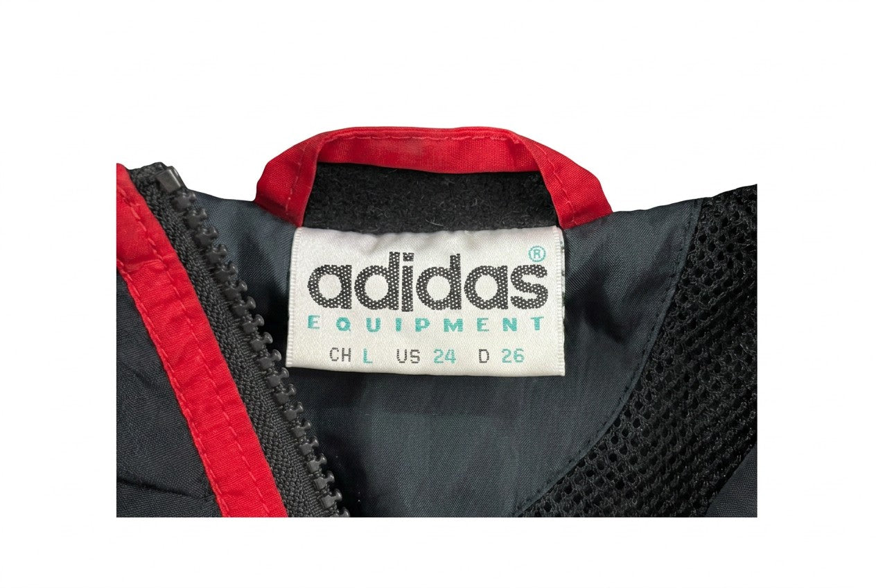 Vintage 1995–1997 Adidas Equipment Newcastle United Padded Bench Jacket