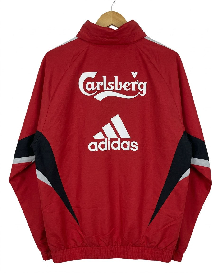 Vintage 2010–11 Adidas Liverpool FC Carlsberg Formotion 1/4 Zip Training Jacket