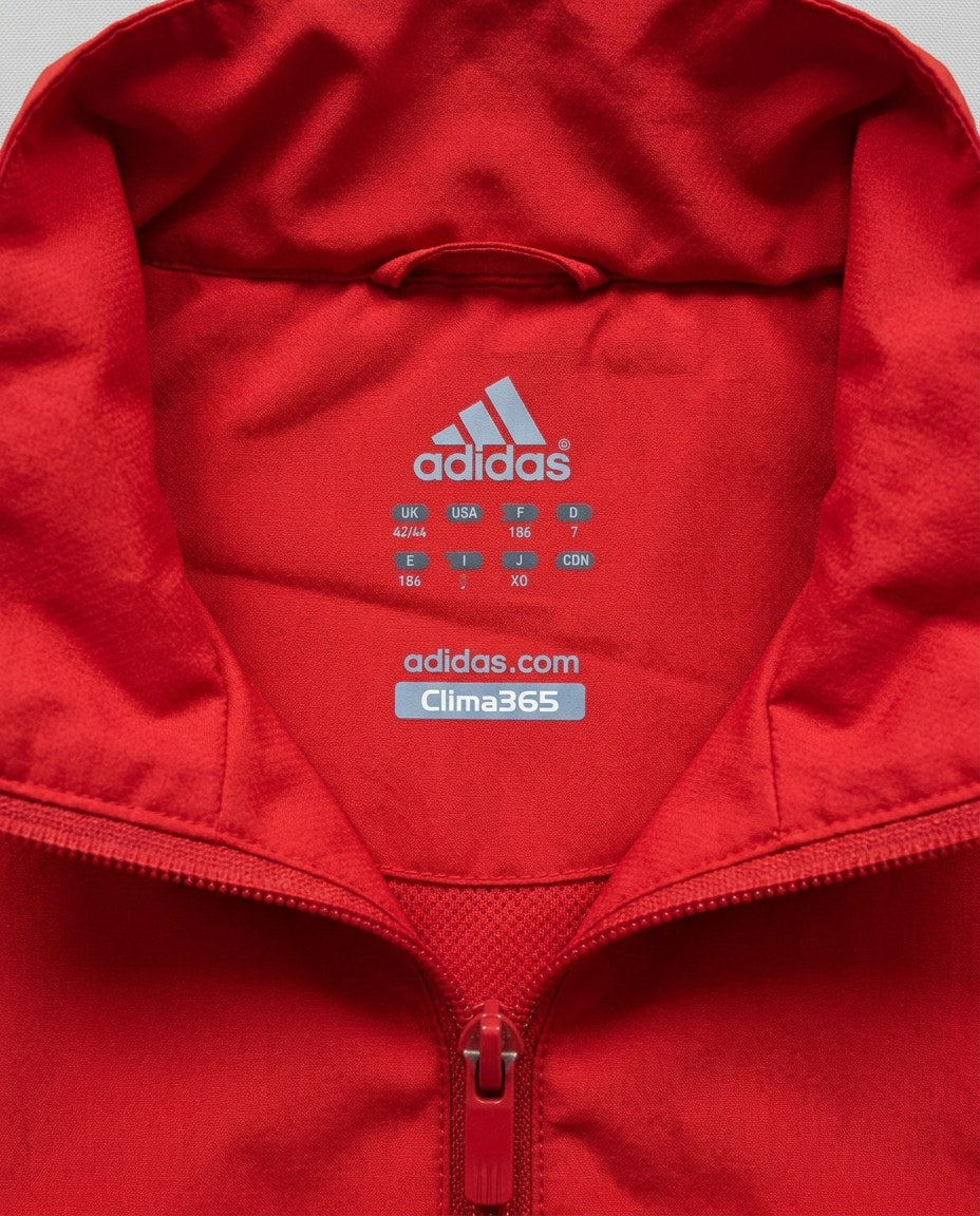Vintage 2010–11 Adidas Liverpool FC Carlsberg Formotion 1/4 Zip Training Jacket