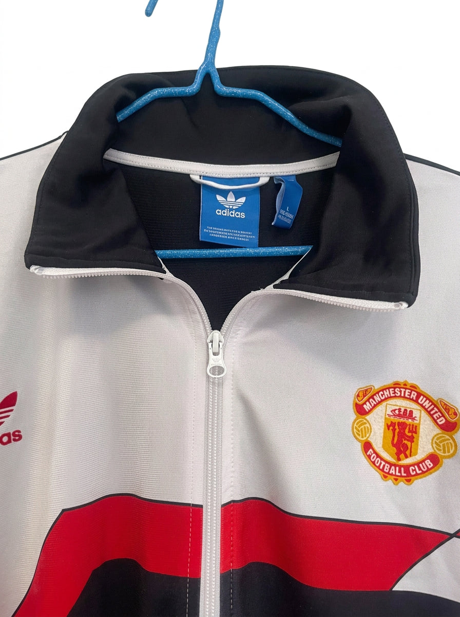 Vintage Adidas Originals Manchester United Track Jacket 2014 Retro Reissue
