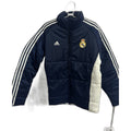 Vintage Adidas Real Madrid Puffer Jacket Navy White 2012–2013