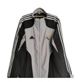 Vintage 2004–05 Adidas Real Madrid Windbreaker Jacket Grey Black
