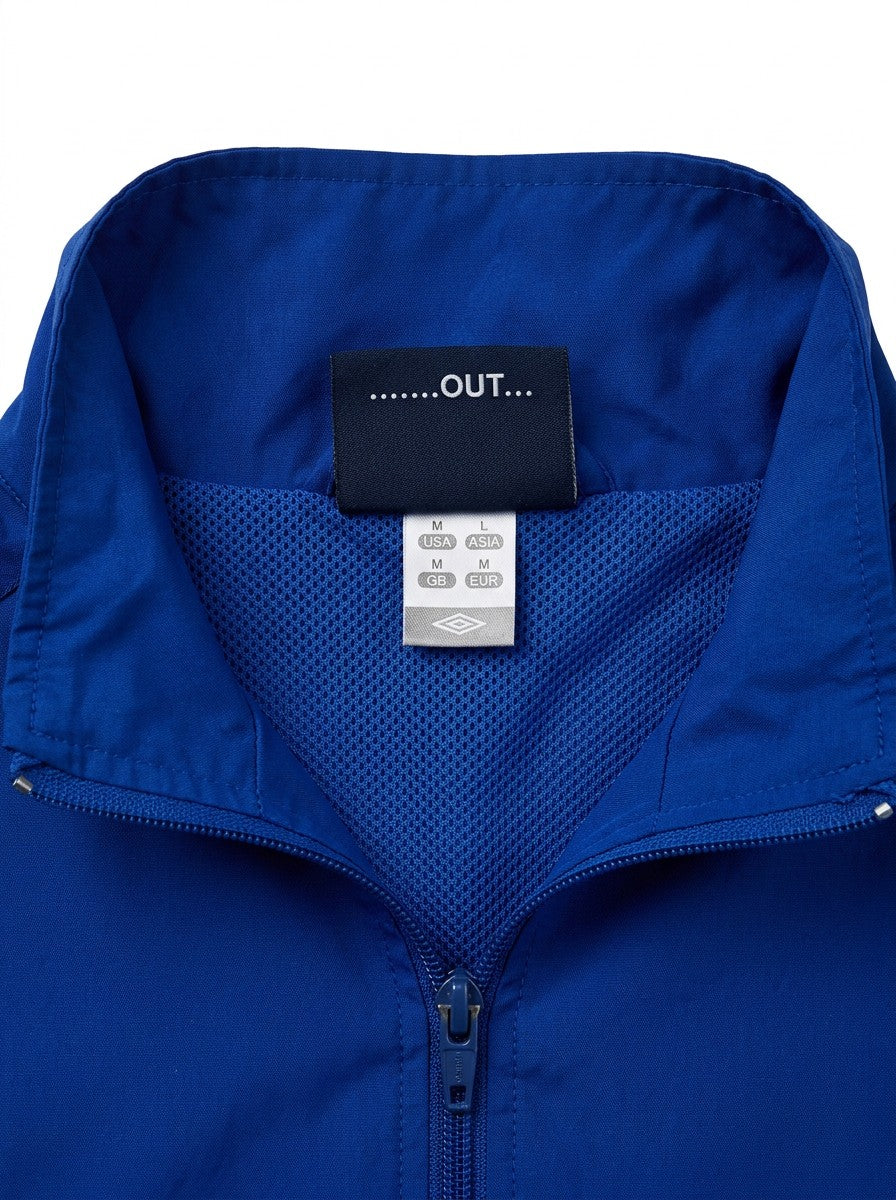 Vintage 2005–06 Umbro Chelsea FC Centenary Windbreaker Jacket Blue