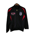 Vintage 2001–03 Umbro England Track Jacket Black Red