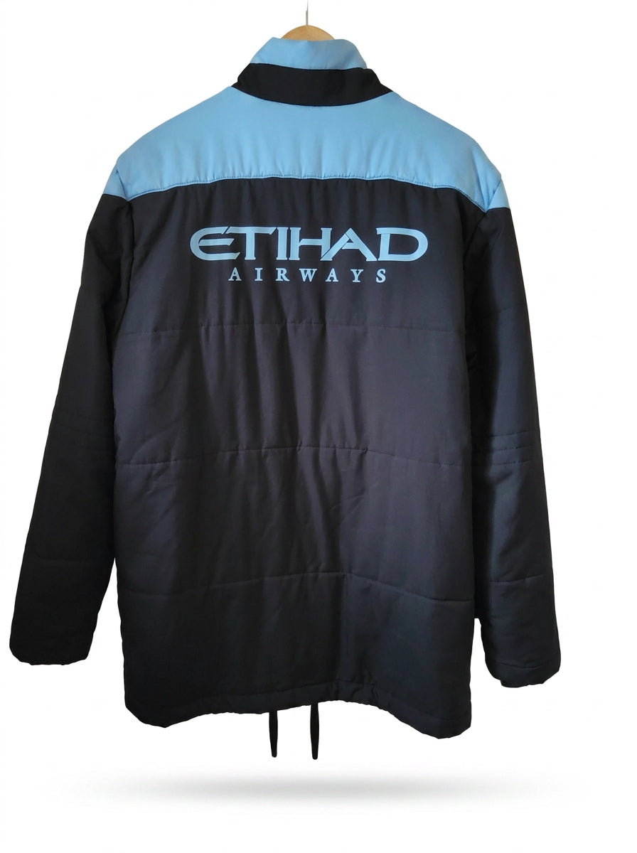 Vintage Umbro Manchester City Bench Coat 2010/11
