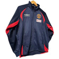 Vintage 2000–2002 Umbro Manchester United SHARP Track Jacket Navy Red
