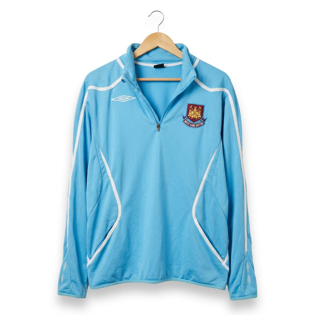 West Ham Quarter Zip Front